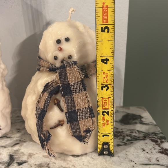 Snowman Candles - Picture 6 of 6